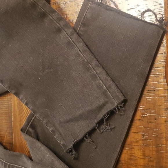 Madewell 9-Inch High Waist Skinny Jeans in Black Sea - Picture 6 of 10